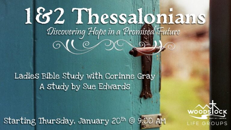 Corinne's Life Group - 1&2 Thessalonians