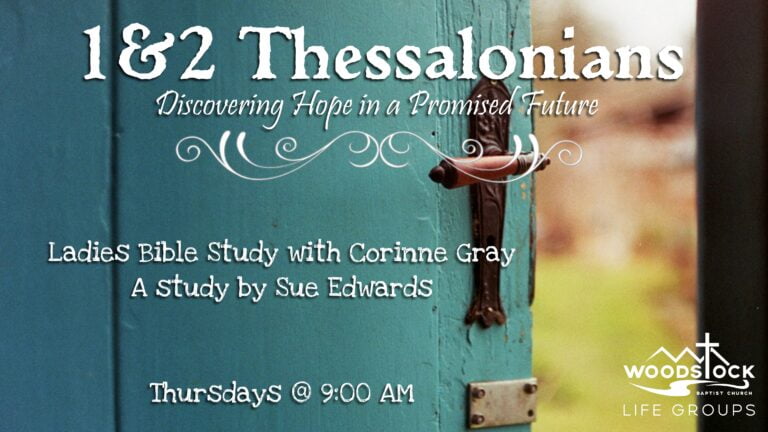Corinne's Life Group - 1&2 Thessalonians without start date