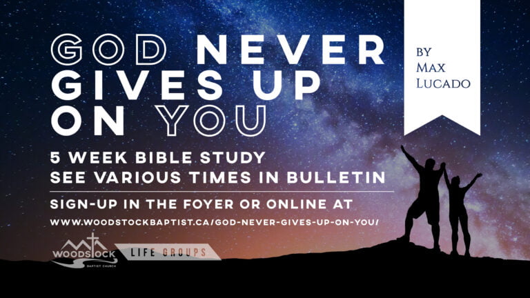 God Never GIves Up On You