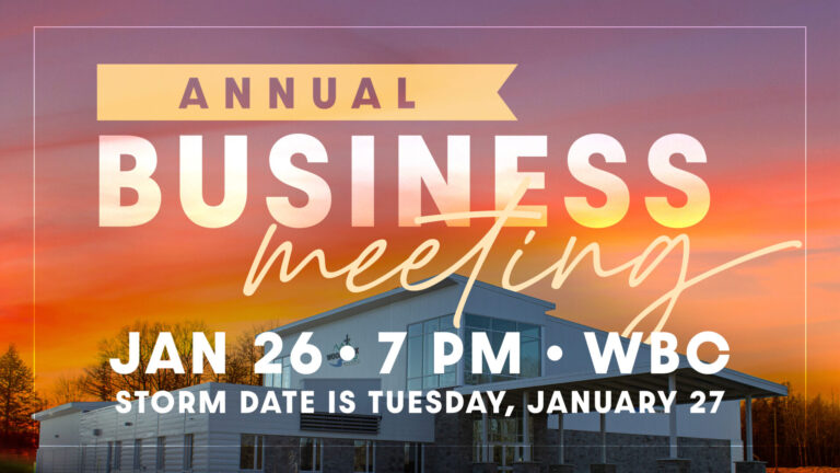 Annual Business Meeting Jan 2026