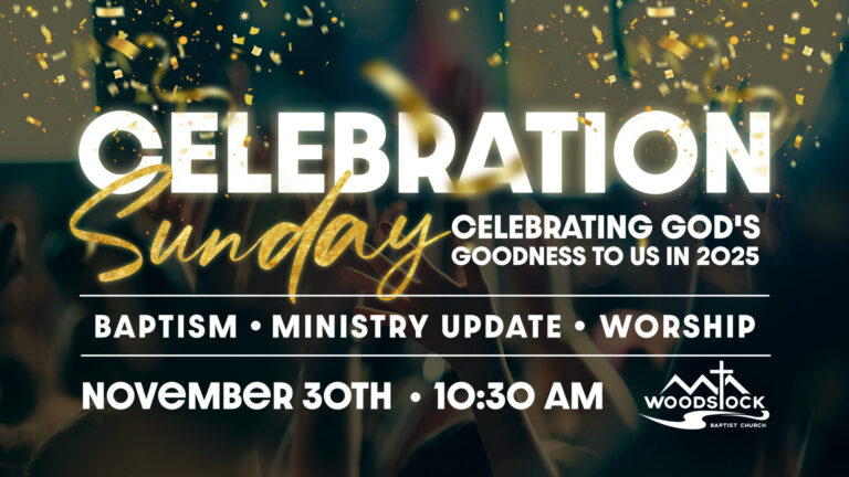 Celebration Sunday 2025