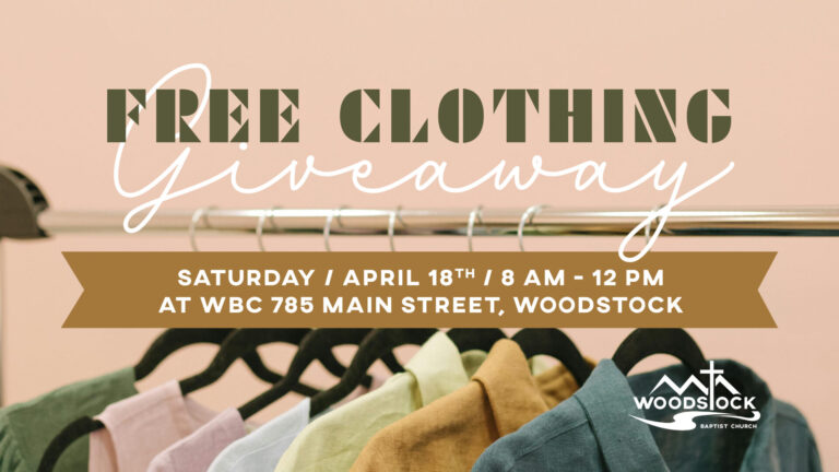 Clothing Giveaway April 2026