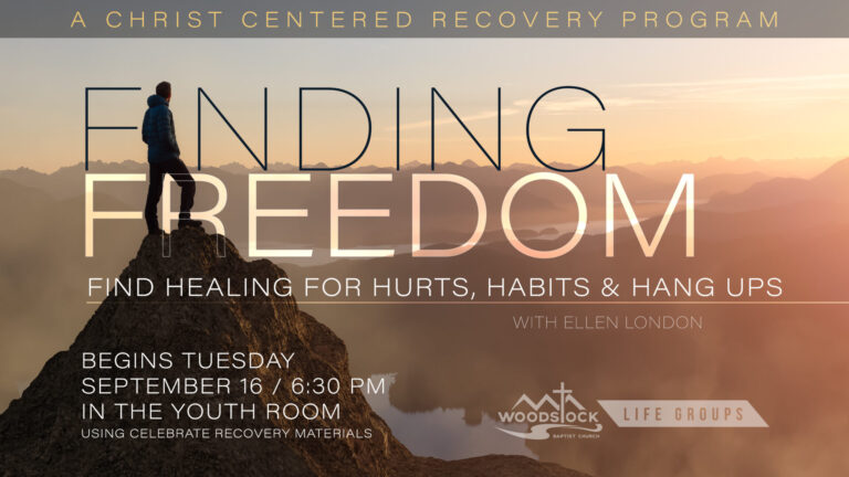 Finding Freedom Sept 2025