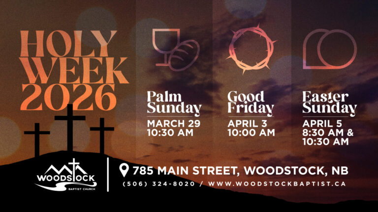 Holy Week 2026