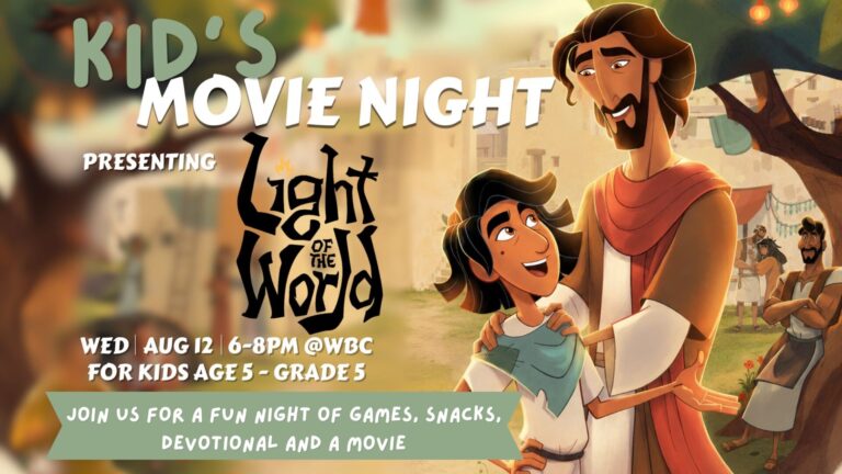 Kid's Movie Night Poster