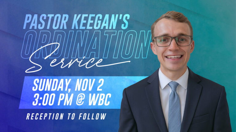Pastor Keegan Ordination